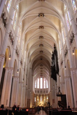 Chartres
                Cathedral Nave