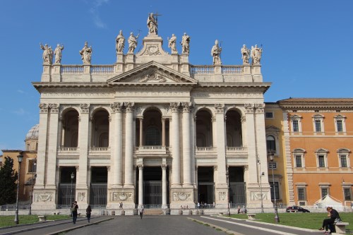St John
                  Lateran Facade